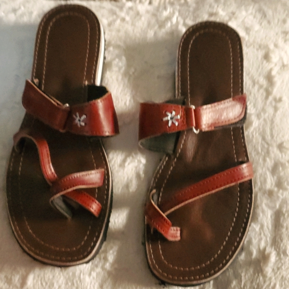 Handmade Mexican Leather Sandals 10.5. NWOT